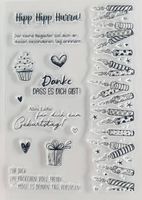 Silikonstempel Geburtstag Kerzen