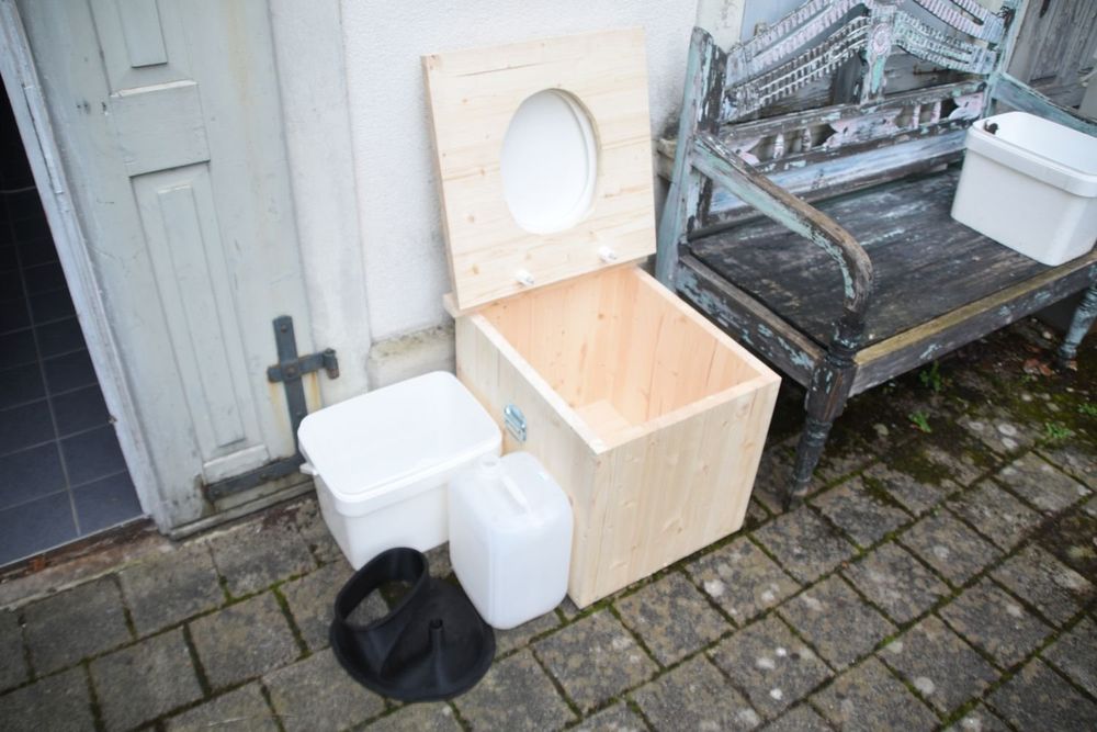 Komposttoilette / Trockentoilette Fichtenholz 21kg Kaufen auf Ricardo