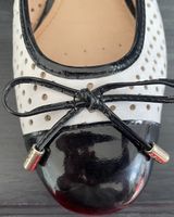 Geox Ballerinas Breathable White Black Gr. 37.5