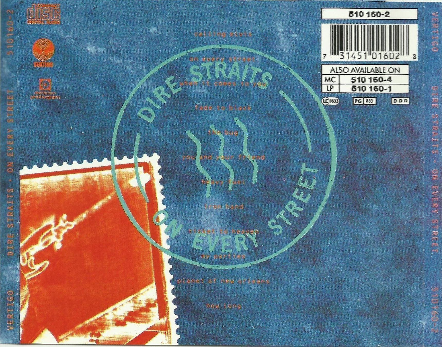 CD: Dire Straits CD On Every Street – Usato da St. Margarethen TG venduto da ursk10 1