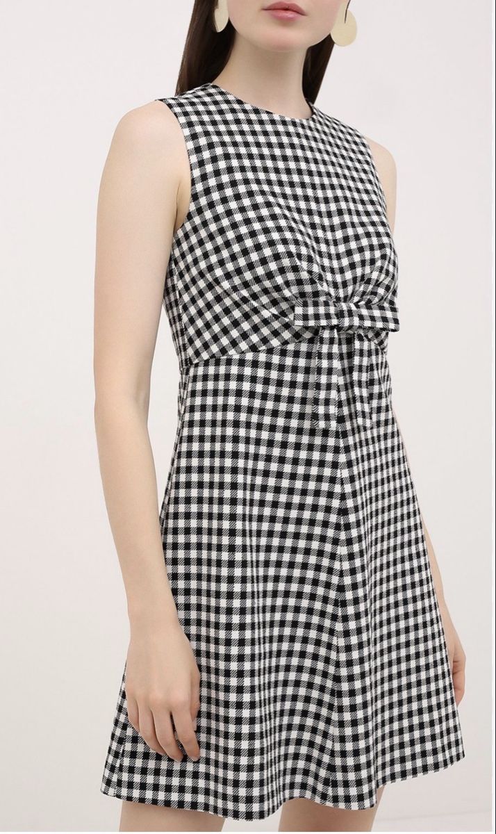 Valentino Vestiti: Timeless Valentino Red - Vichy pattern mini dress – Nuovo (secondo la descrizione) da Basel venduto da dan_vp6l
