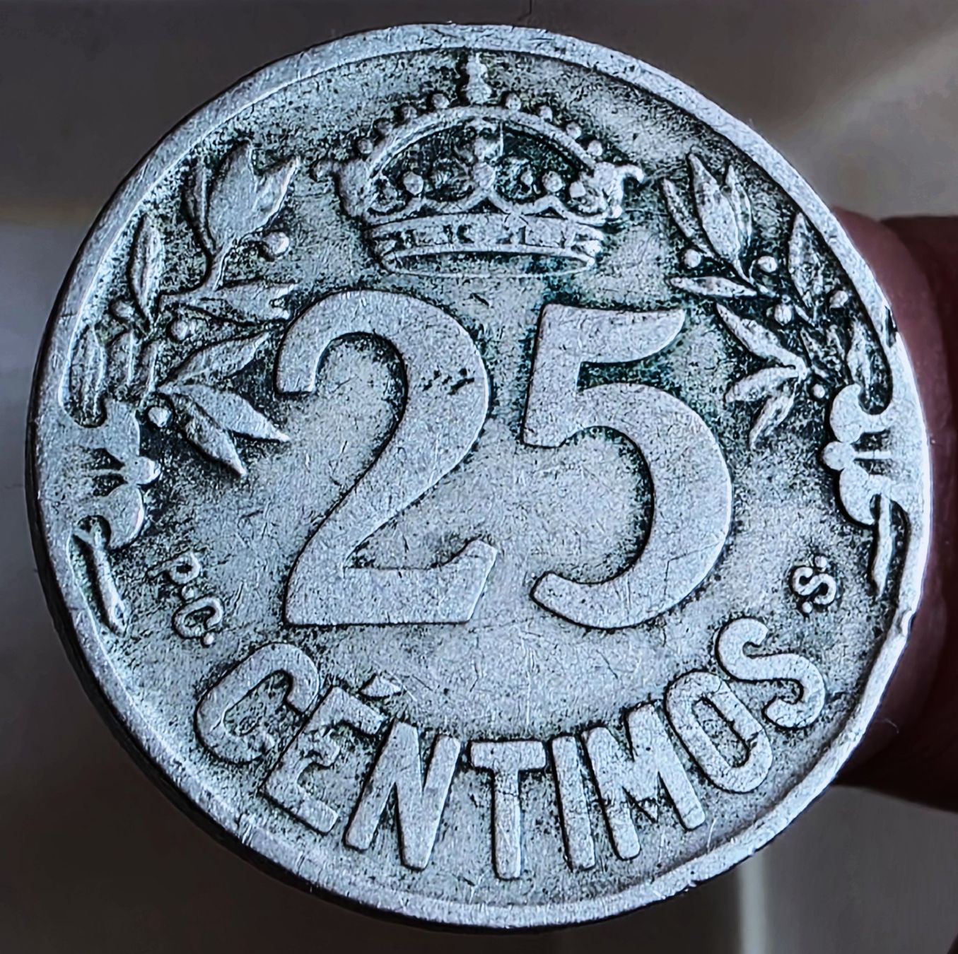 Alle Münzen: SPANIEN 25 CENTIMOS 1925 – Gebraucht aus winterthur von CoinPassion 1