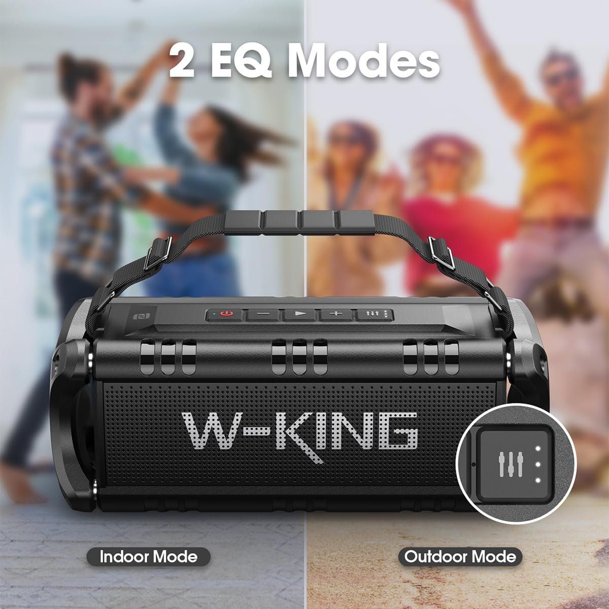 Casse acustiche: Bluetooth Lautsprecher 90 W IPX6 Deep Bass 40 Std Akku – Nuovo e nell'imballaggio originale da St. Gallen venduto da RestpostenSG 5
