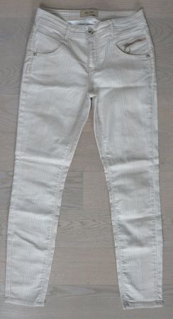 Gestreifte, leichte Damen Sommerhose von Mos Mosh, Grösse 28