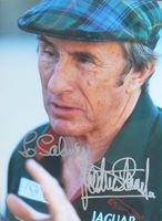 Jackie Stewart (1939) Formel-1-Fahrer - Autogramm 3 x WM