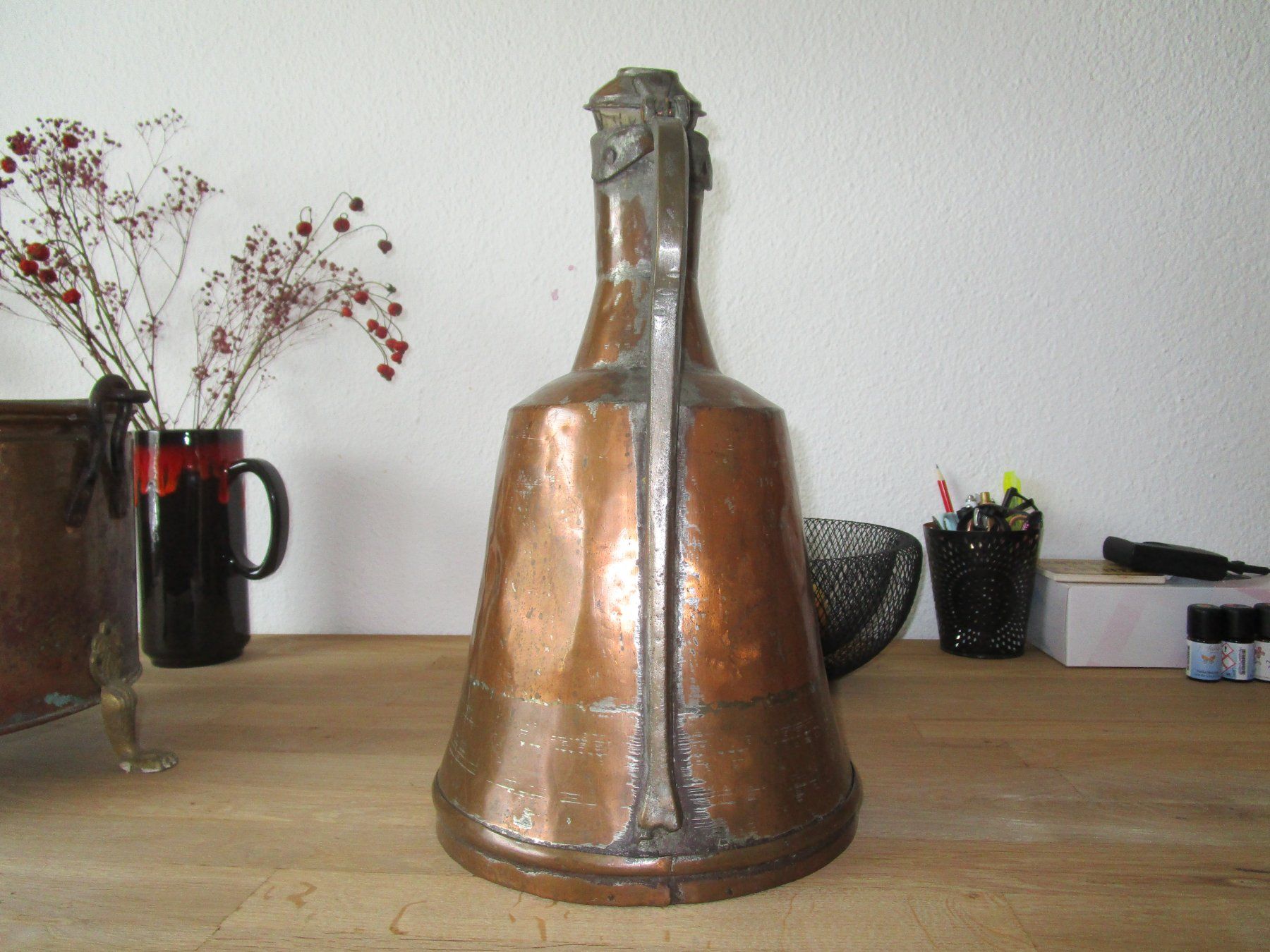 Pentole: Antike Kupfer Kanne / Topf Set – Usato da Scuol venduto da Luana.. 2