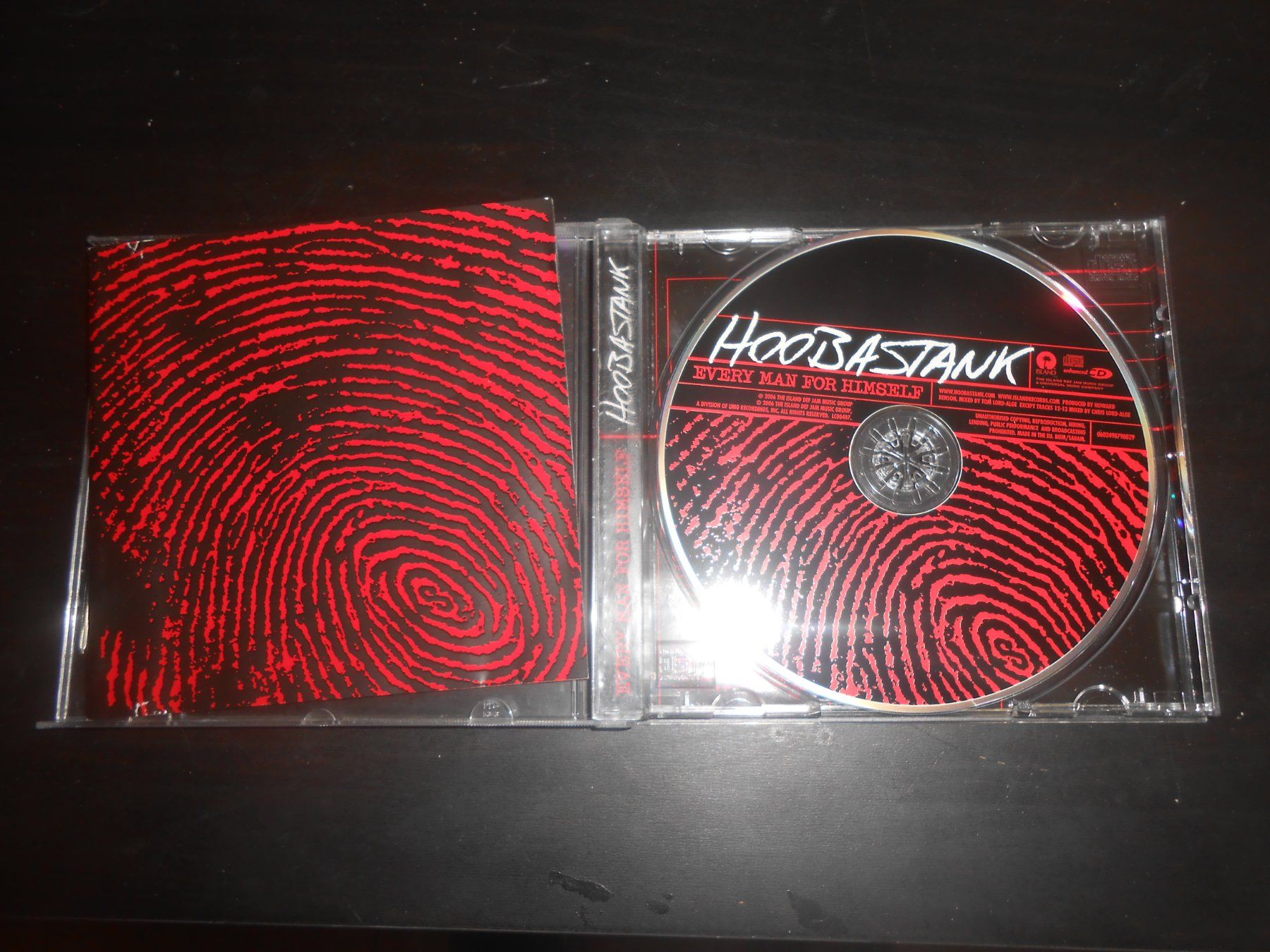 CD: Hoobastank – Every Man For Himself / 2006 – Usato da Aarberg venduto da witchhunter01