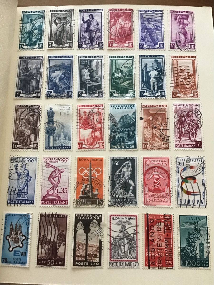 Alle Briefmarken: Briefmarken Italien – Gebraucht aus Bettwiesen von Jumpingfox 4