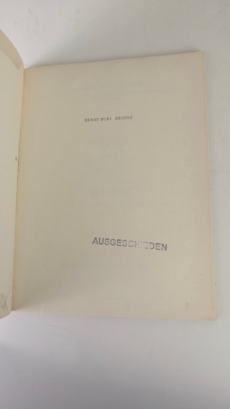 Libri: Berner Heimatbücher: Brienz 1959 – Usato da Zürich venduto da axolottchen 2