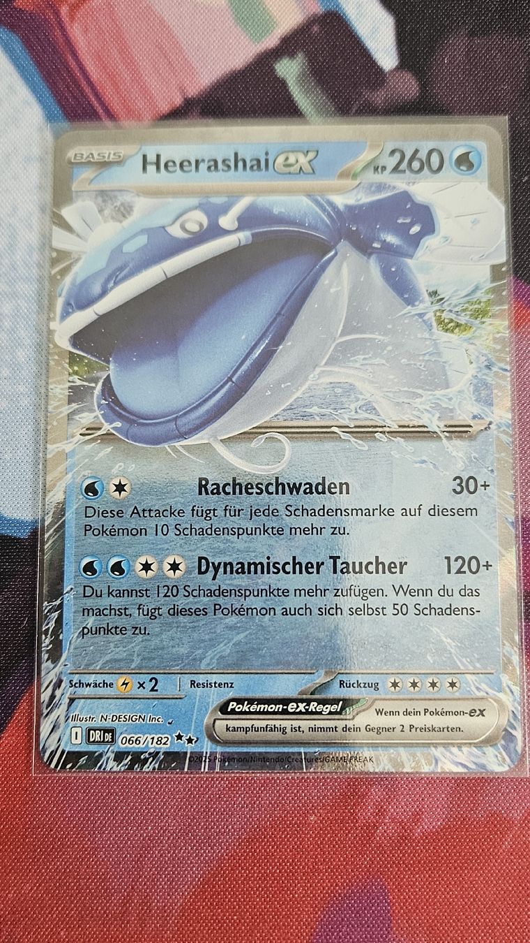 Pokémon Sammelbilder & Trading cards: Heerashai EX – Neu (gemäss Beschreibung) aus Schliern b. Köniz von Smurox