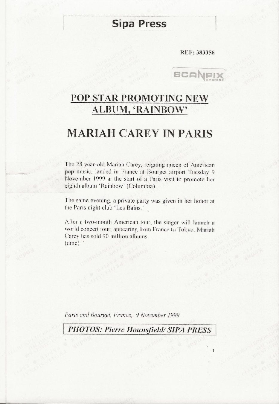 Poster & Bilder: Mariah Carey, US-Pop-Ikone, Musik – Gebraucht aus Frauenfeld von Merk52 1
