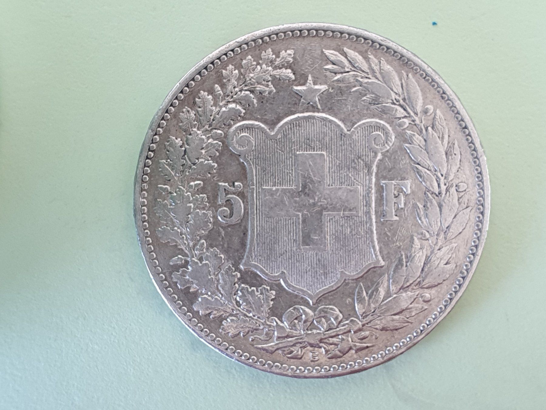 Tutti le monete: 5 Franken 1895 rare super ++ ( POSTE A+ ) – Usato da luzern venduto da Jrouge 1