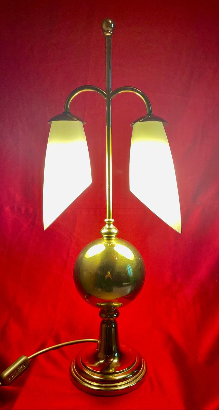 Lampade: Lampe Italienne, Art Déco, année 50 – Usato da Prez vers Siviriez venduto da Mistinguette 6