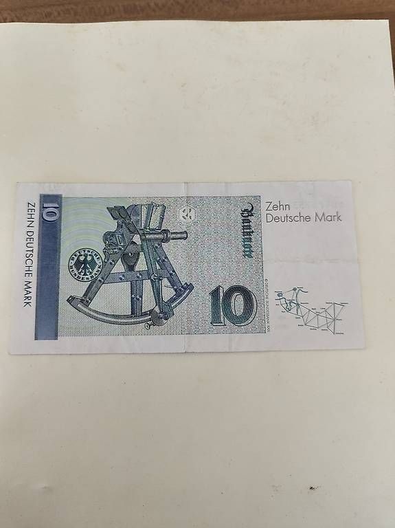 Banconote: 10 Mark Deutschland – Usato da Hunzenschwil venduto da dpavespa 1