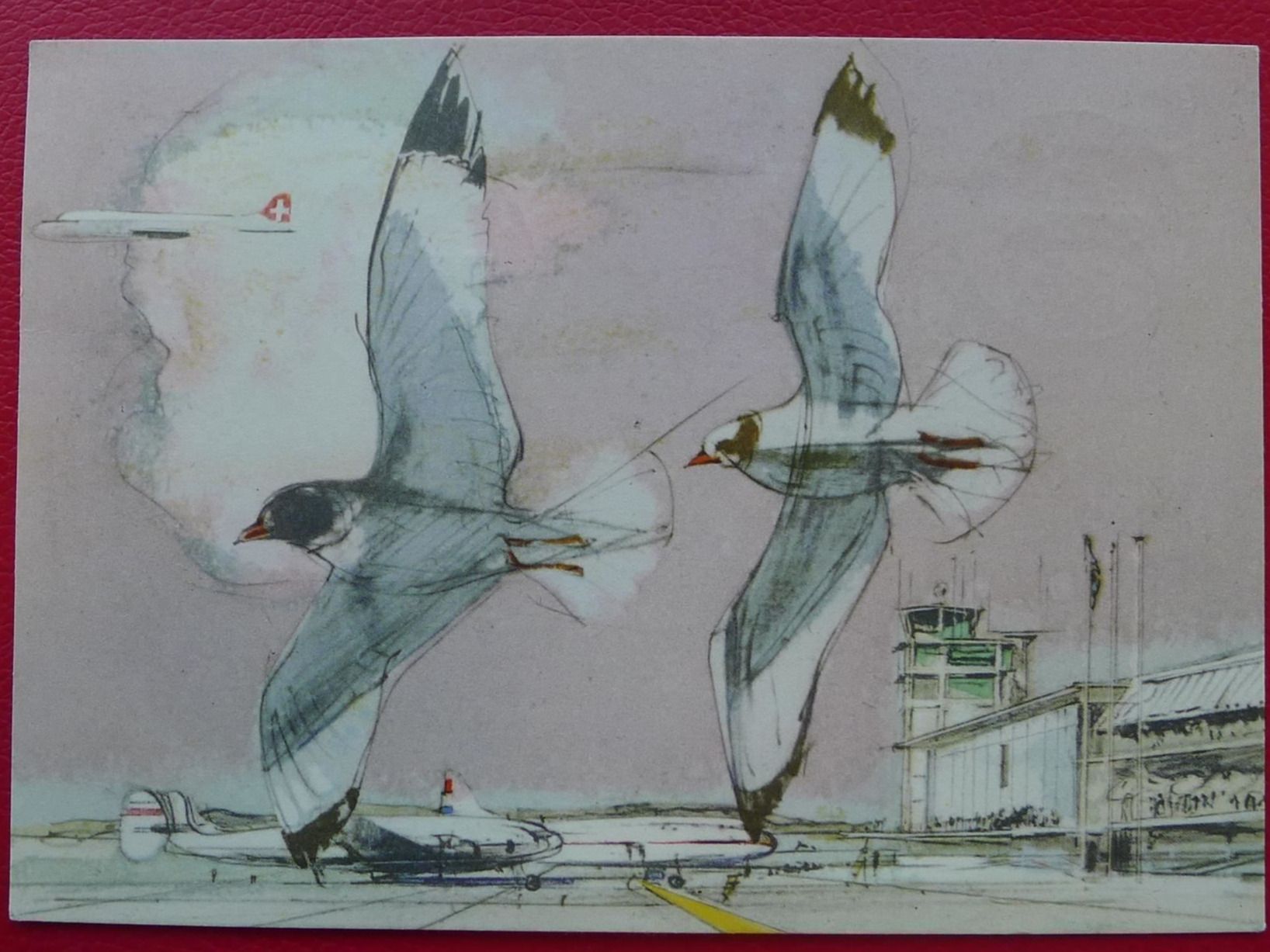 Tutti i francobolli: 1953, Nr.313 FDC auf passender Postkarte – Usato da Sursee venduto da Luzernerraute 2