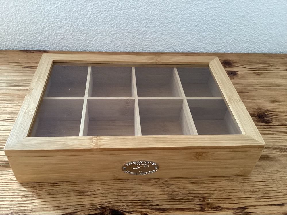 Teebox aus Bambus, neu Kaufen auf Ricardo