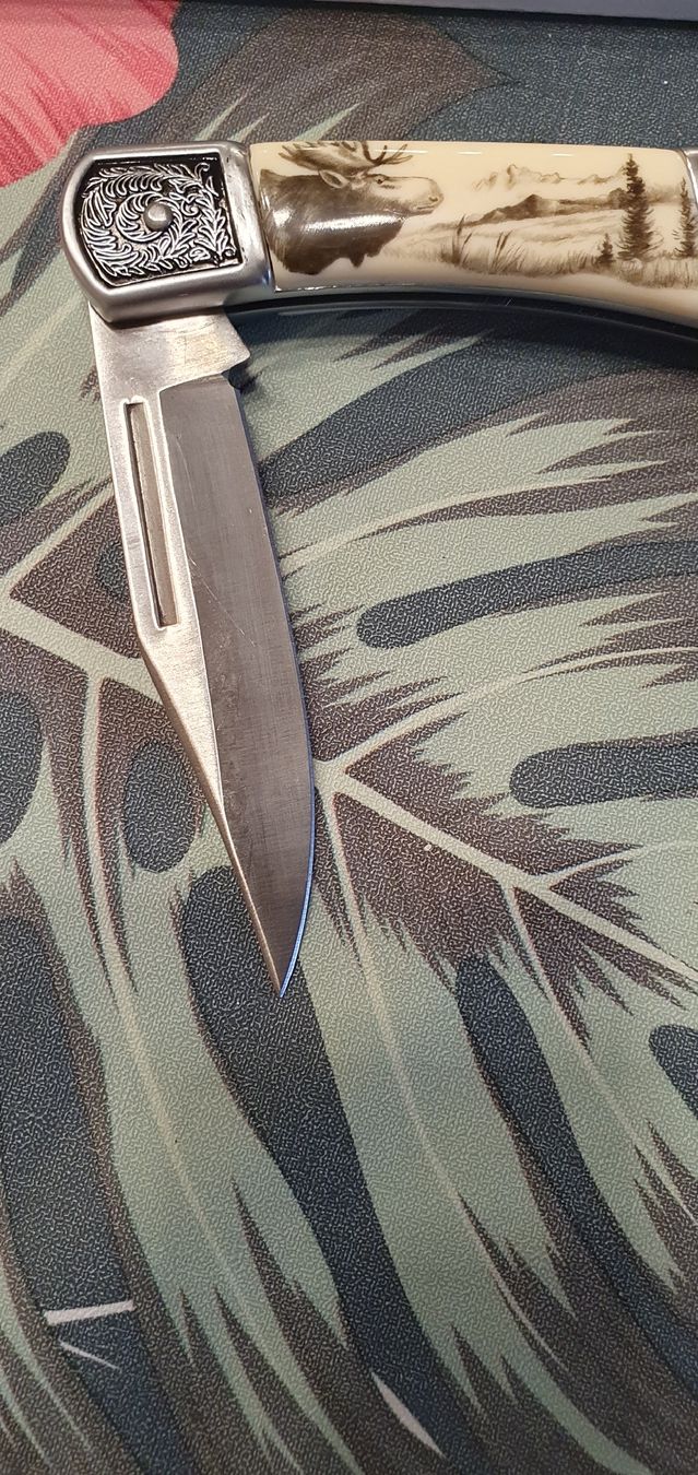 Couteaux de poche: Couteau de collection Moose Knife. Renne, Élan – Neuf (Voir description) à Aven par stphane1577 2