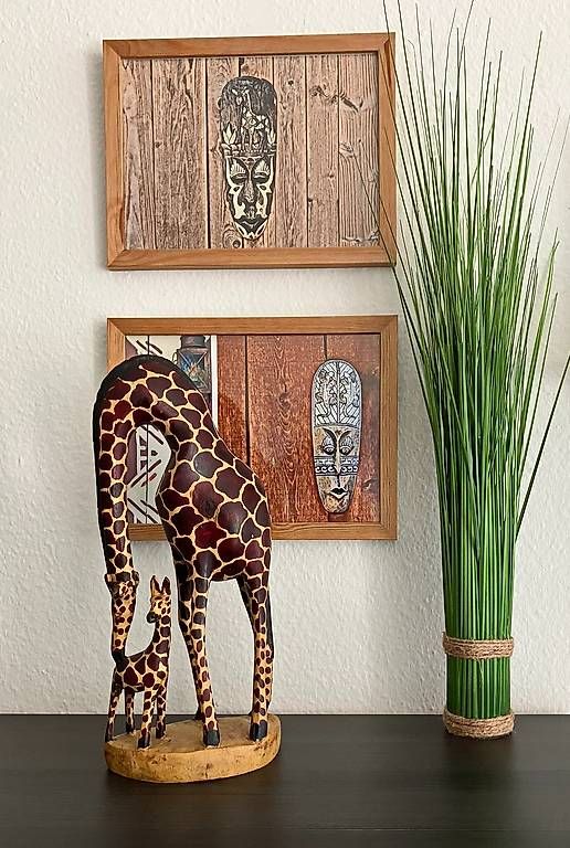 Skulpturen & Statuen: Afrikanische Figuren Giraffe – Gebraucht aus Wettingen von Ricolino2025