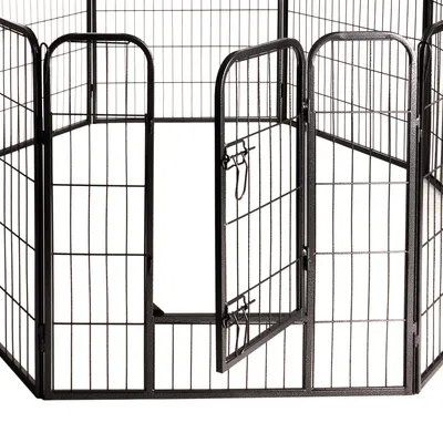Gabbie, trasporto & Sicurezza: Parc/Enclos pour chiot en métal – Usato da Bavois venduto da ric_sh6k 1