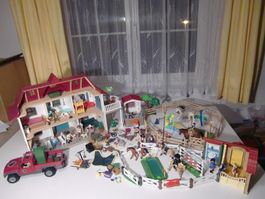 Playmobil / Schleich Lakeside Reiterhof / Ställe / Reitplatz