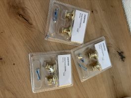 IKEA ENERYDA Knöpfe Messing 3er Pack neuwertig