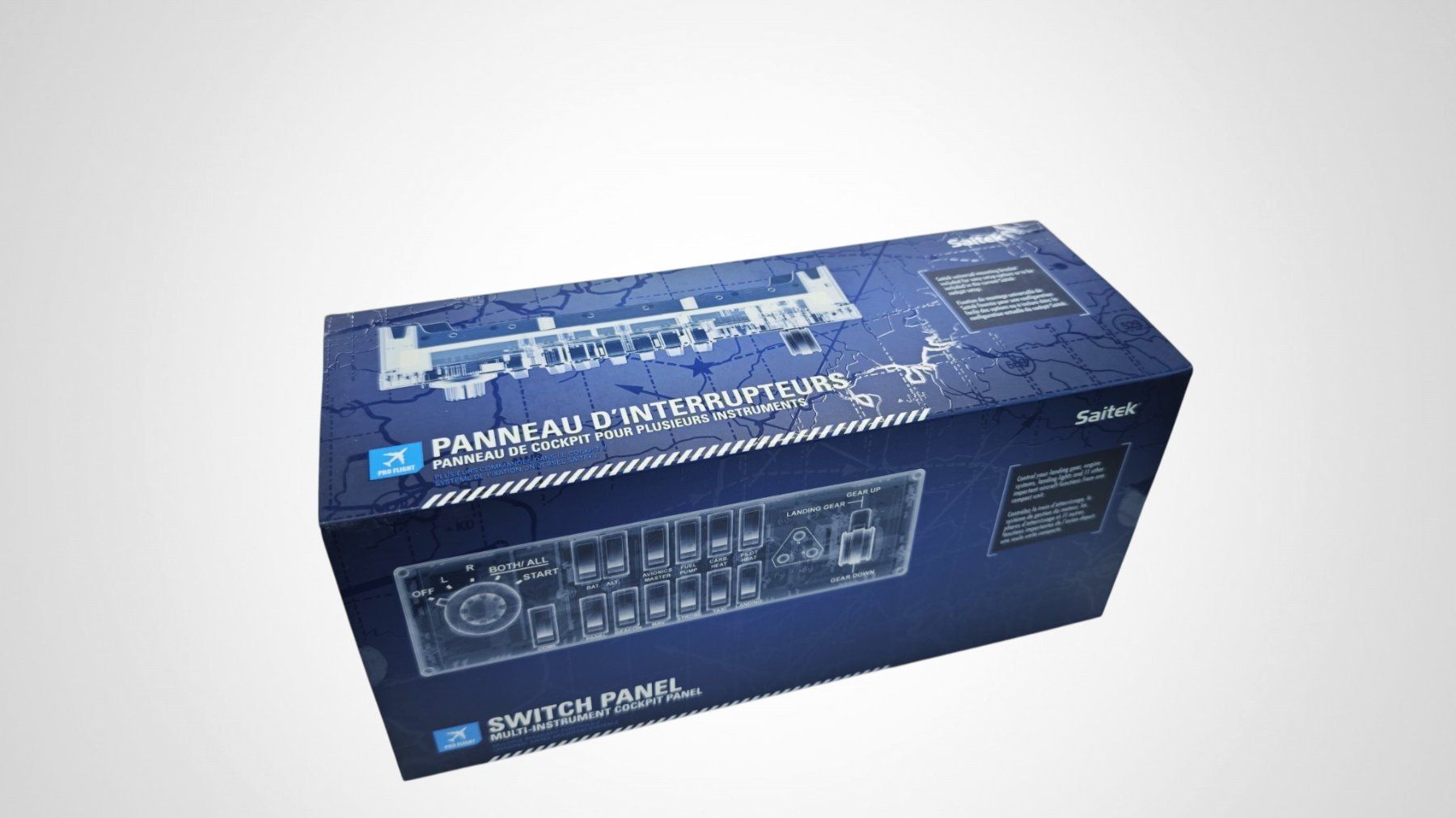 Saitek Controller: Saitek Pro Flight Switch Panel mit Originalverpackung – Usato da Grandcour venduto da Drscubi 4