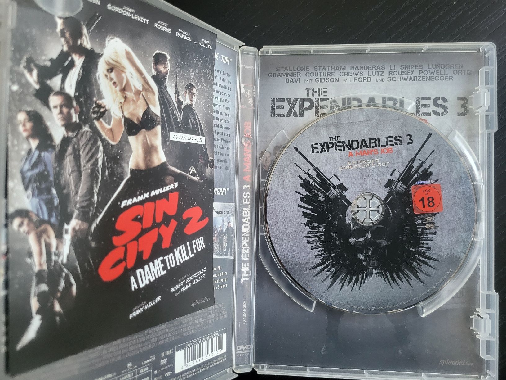 Alle DVDs: The Expendables 3 Extended Directors Cut – Neu (gemäss Beschreibung) aus Lausen von EisAmStiel 2