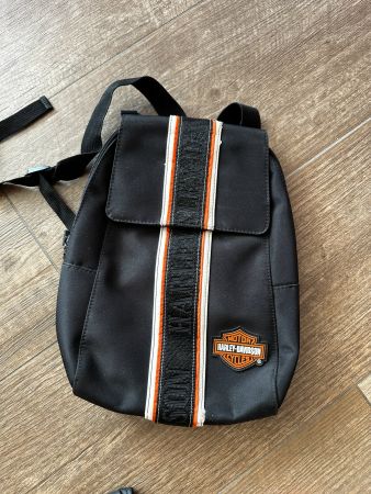 Harley-Davidson Rucksack Schwarz mit Streifen wenig gebrauch