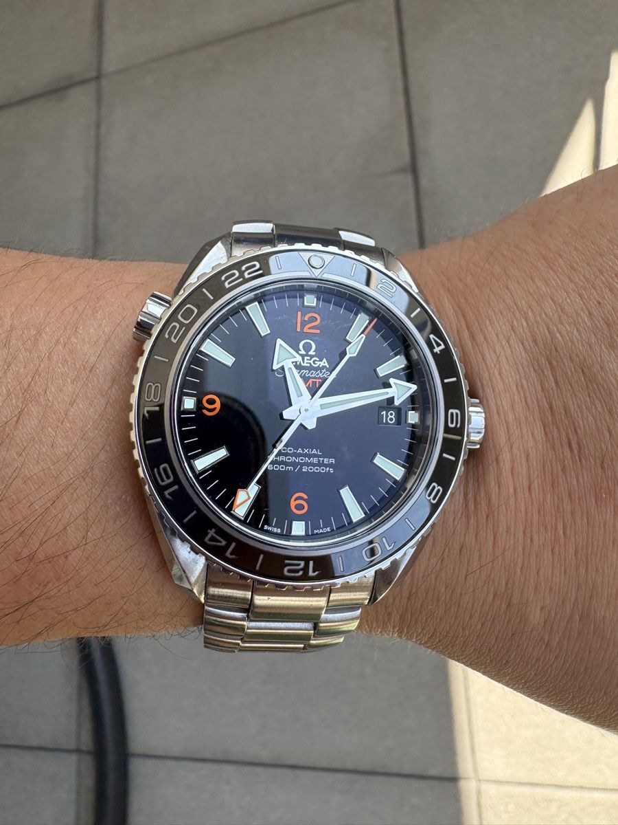 Omega Uhren: Omega Seamaster Planet Ocean Gmt ab 1.- – Gebraucht aus Hunzenschwil von gen_c79v 2