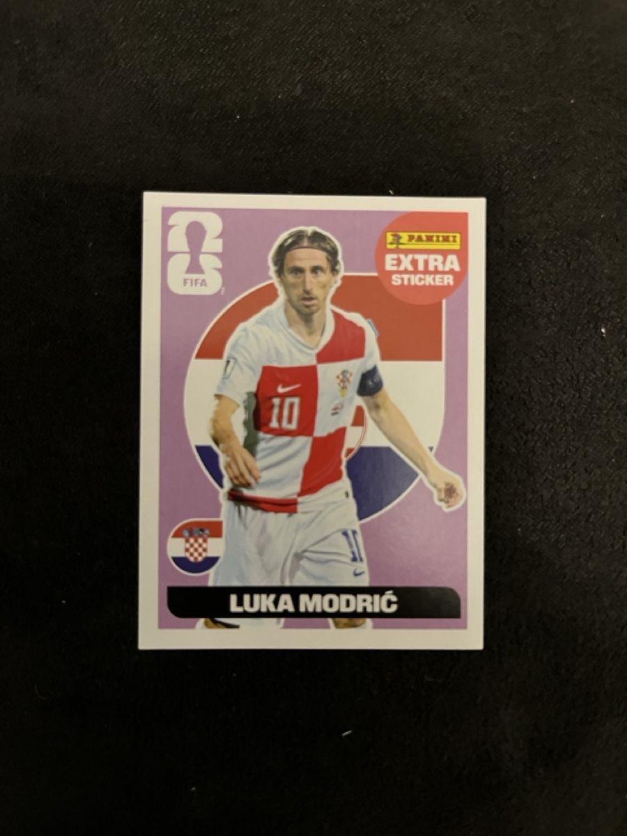 Panini Carte collezionabili: Panini Luka Modrić Extra Sticker neuwertig – Nuovo (secondo la descrizione) da Stäfa venduto da greety1981