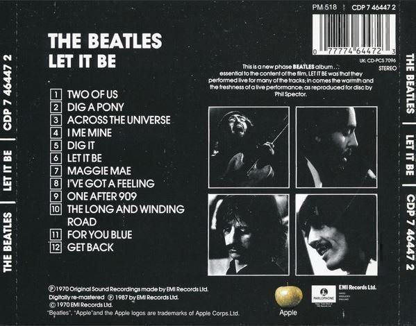 CD: The beatles - let it be – Usato da St-Cergue venduto da VeganWarrior 1