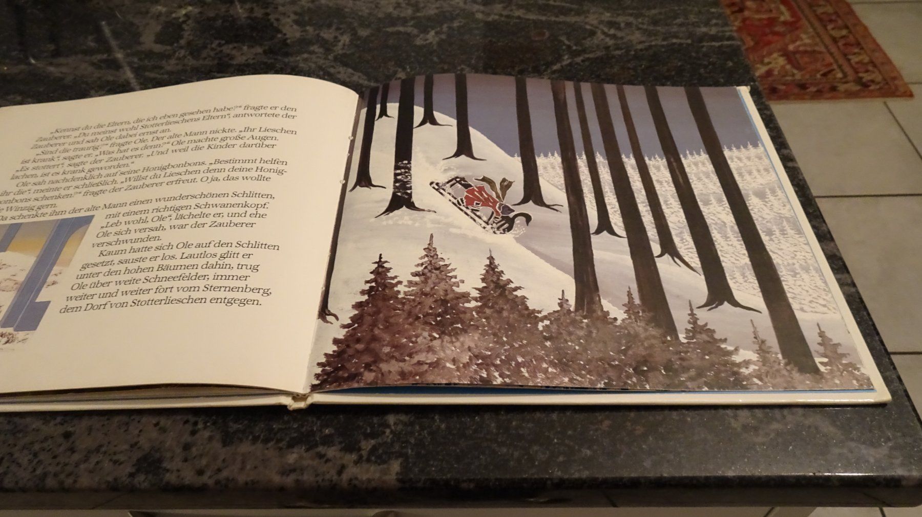 Libri: BILDERBUCH: Ole Winzig Ein Wintermärchen VON BETTINA ANSORGE – Usato da Zürich venduto da Roulet 9