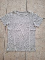 2 Herren T-Shirt Gr. S, hellgrau und dunkelgrau meliert