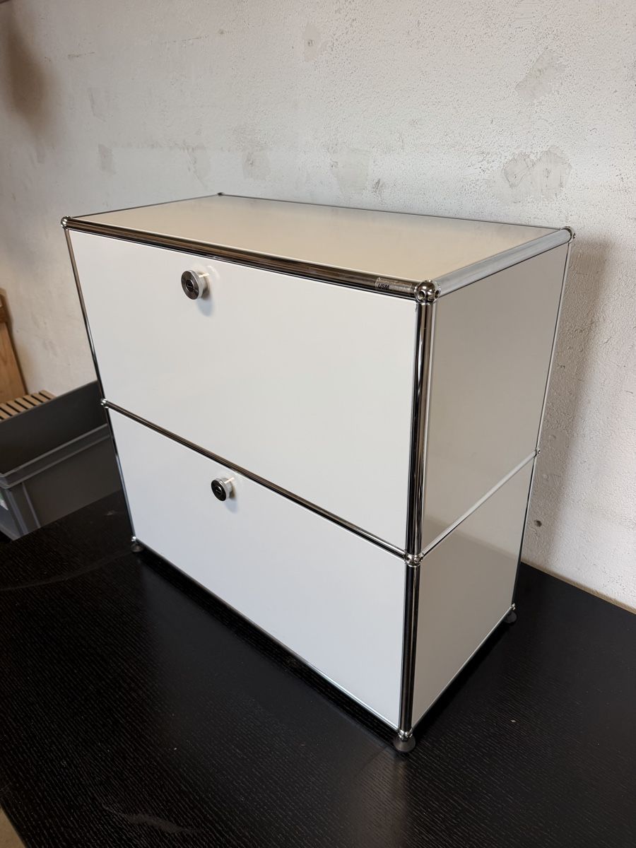 USM Kommoden: USM Haller 1x2 blanc – Gebraucht aus Puidoux von nic_5zf7