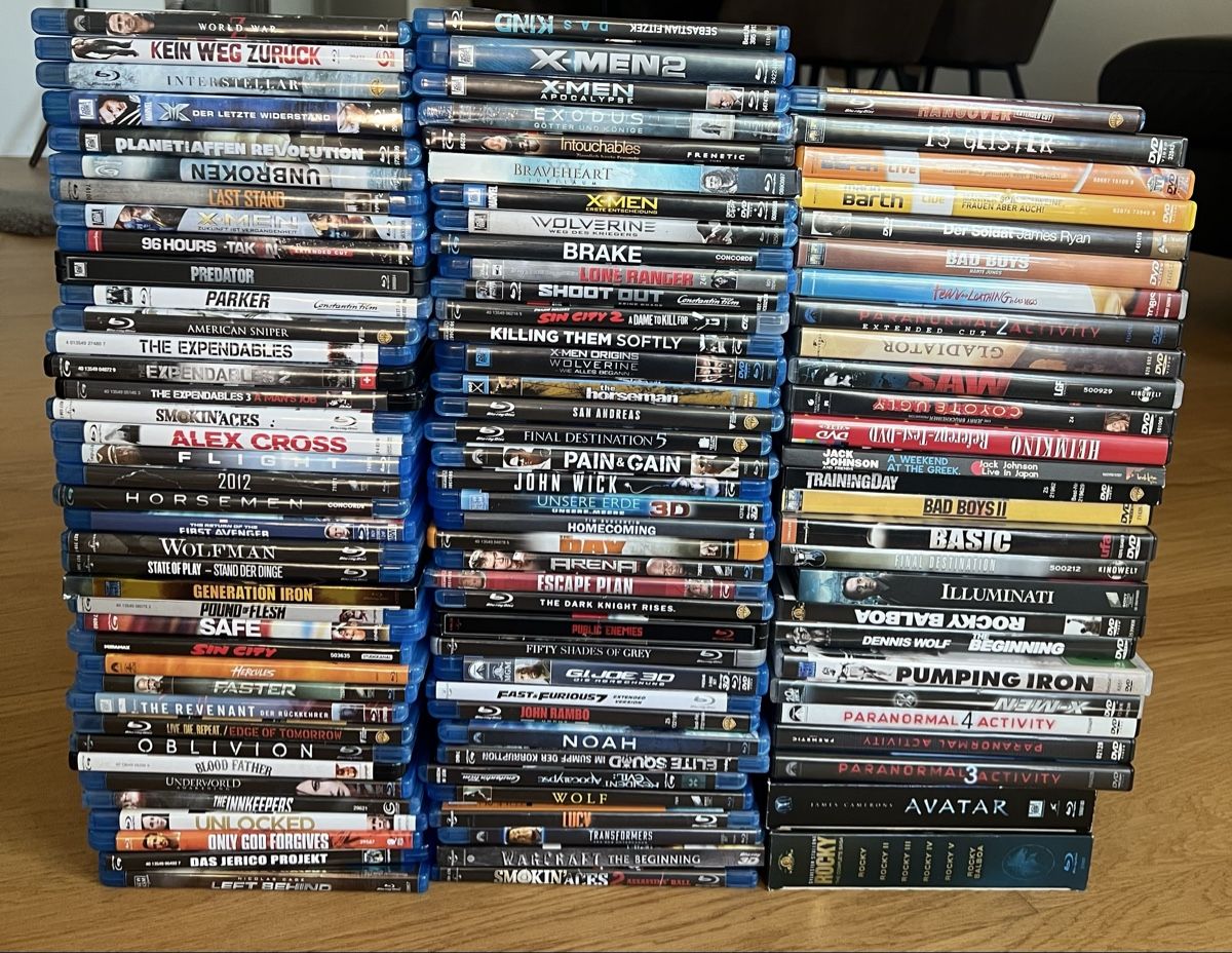 Tutti i DVDs: Filmesammlung Blu-ray und DVD – Usato da Egg b. Zürich venduto da ZeroWaste 1