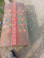 Bemalte Truhe, Holz, Vintage, Shabby Chic Stil, Top!