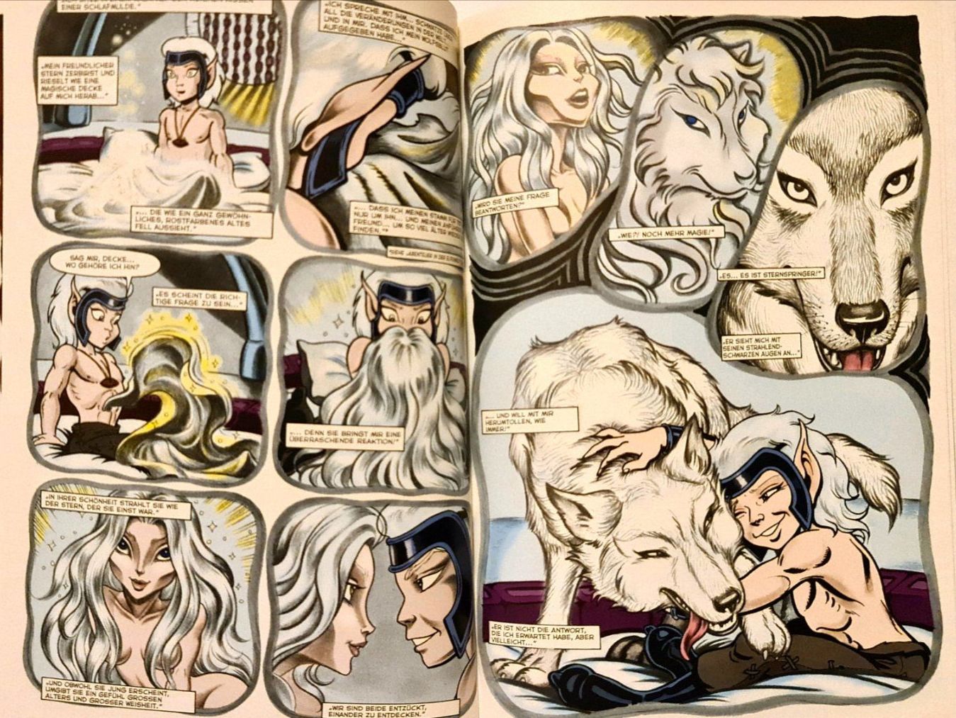 Fumetti: ElfQuest Comics "Zeit der Träume" 1-4, Carlsen – Usato da Aesch BL venduto da pri_fp8t 3