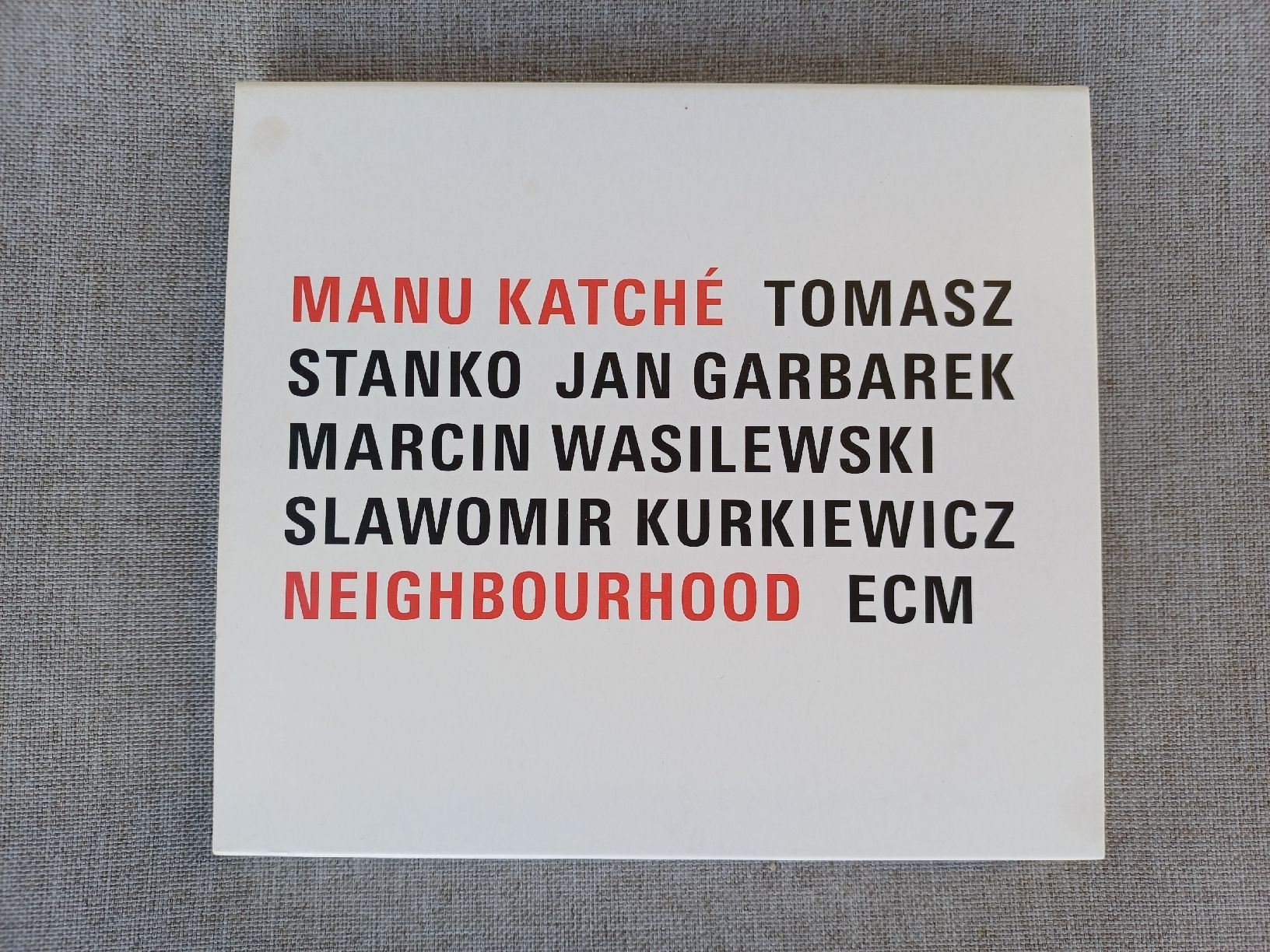 CD: Manu Katché "Neighbourhood" CD – Nuovo (secondo la descrizione) da Begnins venduto da Drastic-Sound
