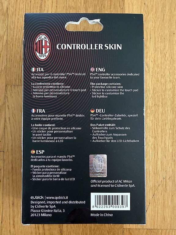 Console: AC Milan PS4 Controller Skin  neu & originalverpackt – Nuovo e nell'imballaggio originale da Dällikon venduto da sanbae 1