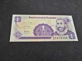 Billet Nicaragua 1