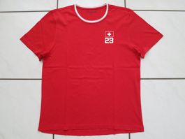 Fussball T-Shirt Nati Schweiz - Suisse - Svizzera mit Nr. 23