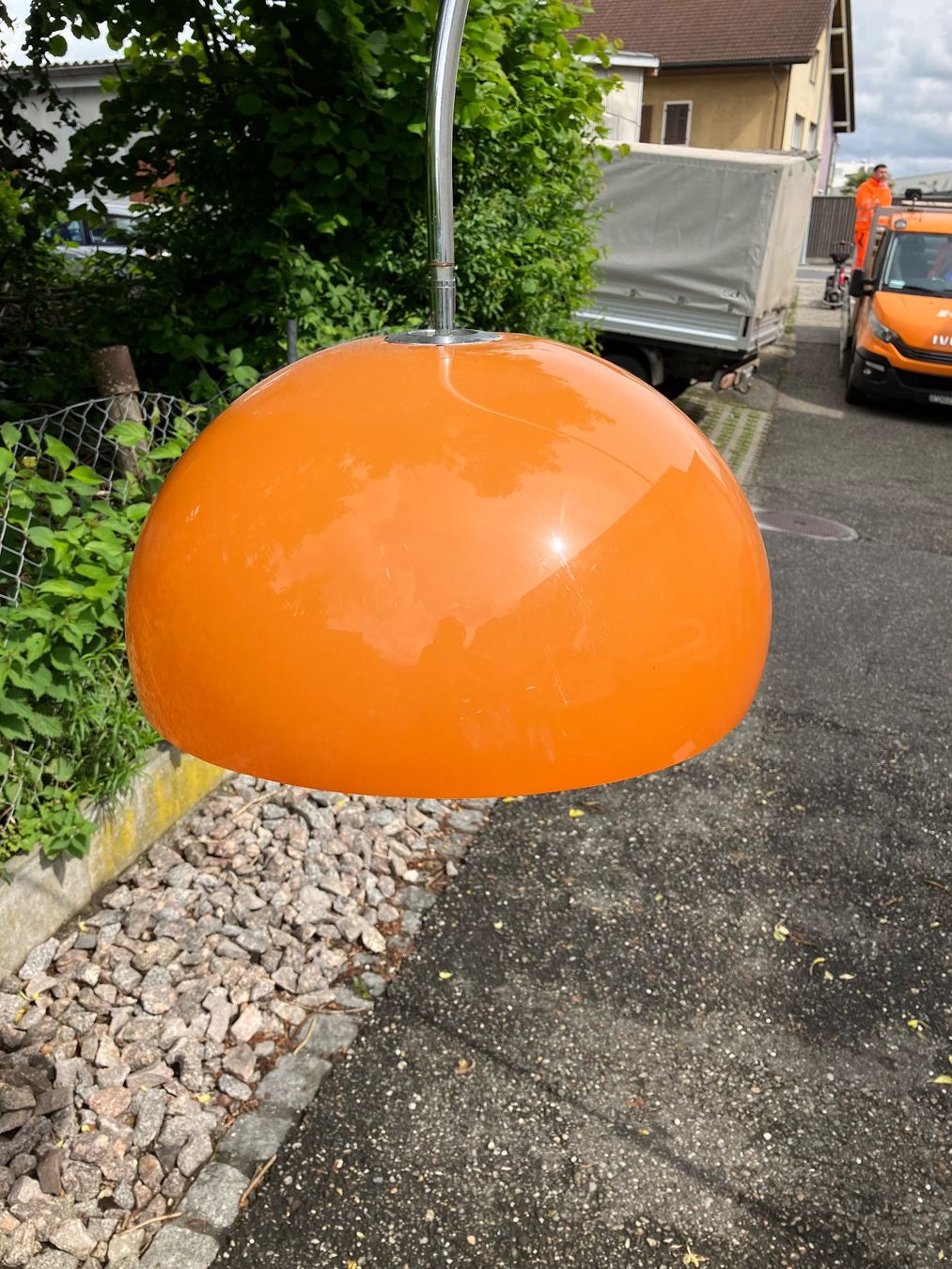 Lampade: Vintage Bogenleuchte // Lampe// Stehlampe – Usato da Aarburg venduto da Wendepunkt_Fundgrube 3