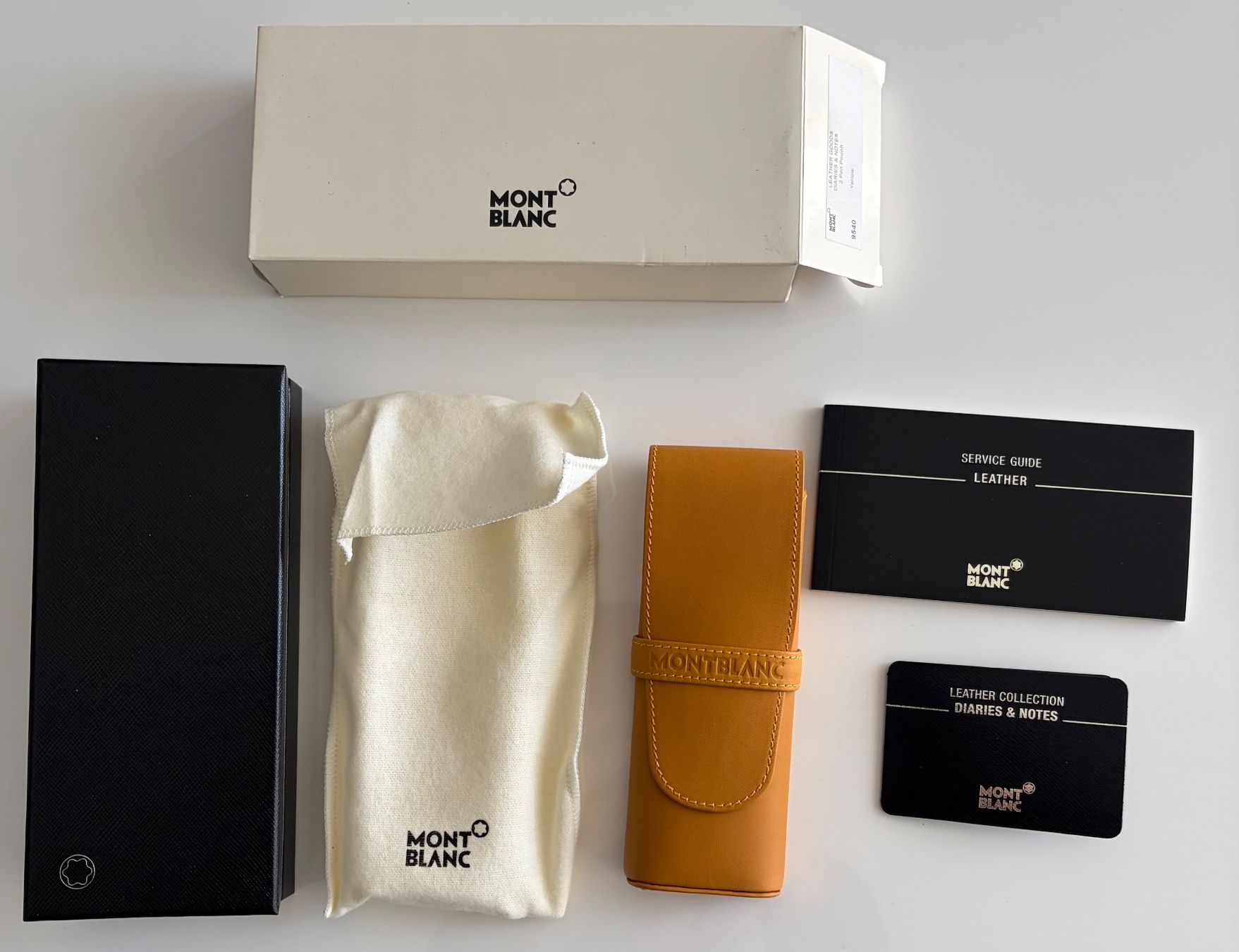 Montblanc Portafogli: Montblanc 2 Pen Pouch – Nuovo e nell'imballaggio originale da Benken ZH venduto da Mistery5
