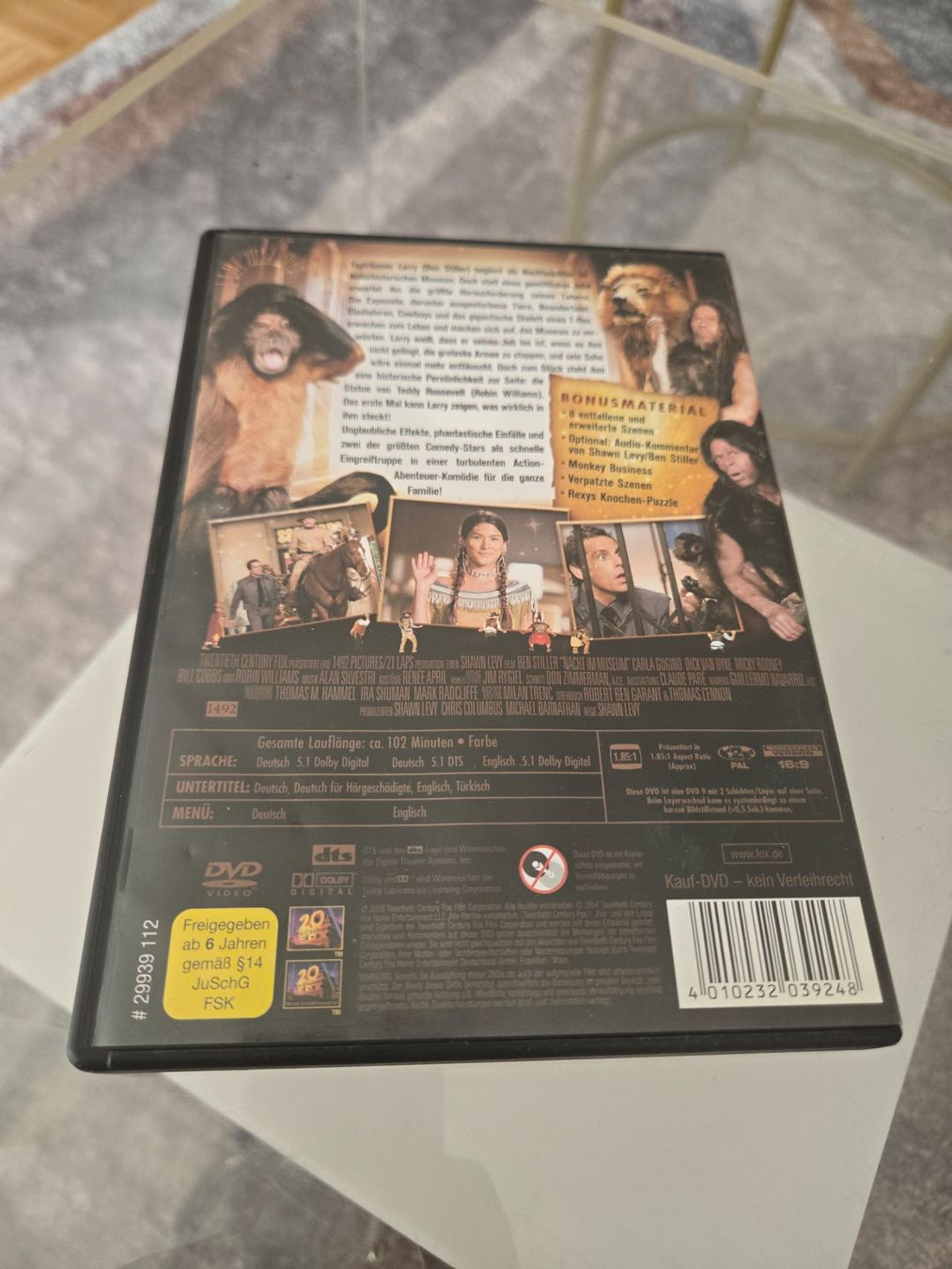 Tutti i DVDs: Nachts Im Museum DVD – Usato da Bussigny venduto da Kfdlt 1