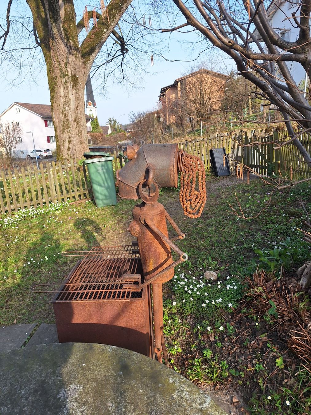 Grills: Origineller Gartengrill Eisenskulptur – Gebraucht aus Malters von chaufhuesli 2