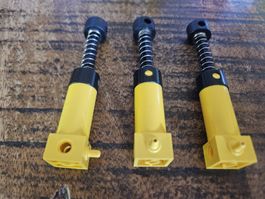 lego 2797c02 lot de 3 pièces Yellow Pneumatic Pump