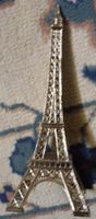 Dekofigur Eiffeltrum Paris Metall silber glänzend 🗼