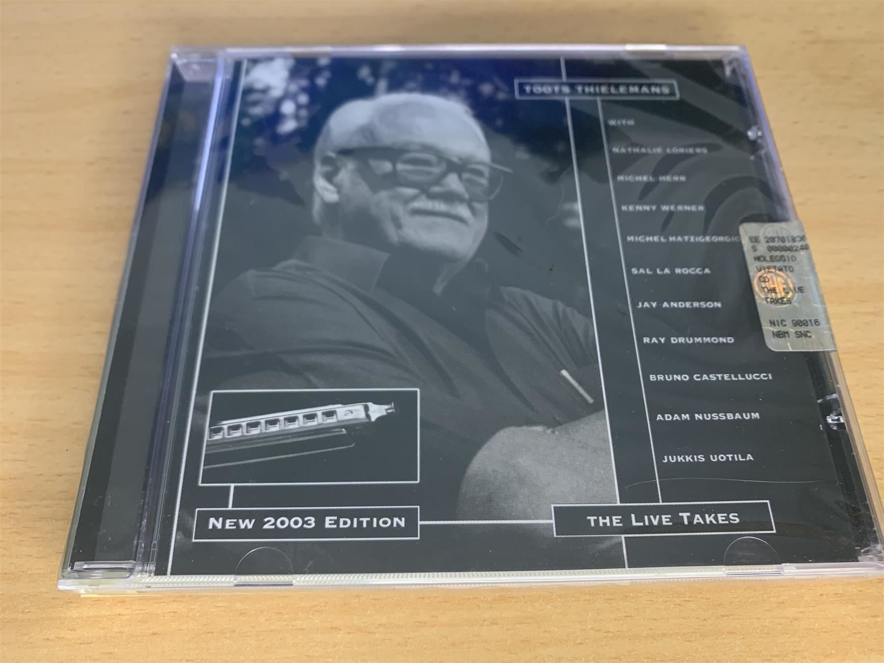 CDs: Toots Thielemans - The Live Takes – Neu und originalverpackt aus Rikon im Tösstal von Alpenmutz