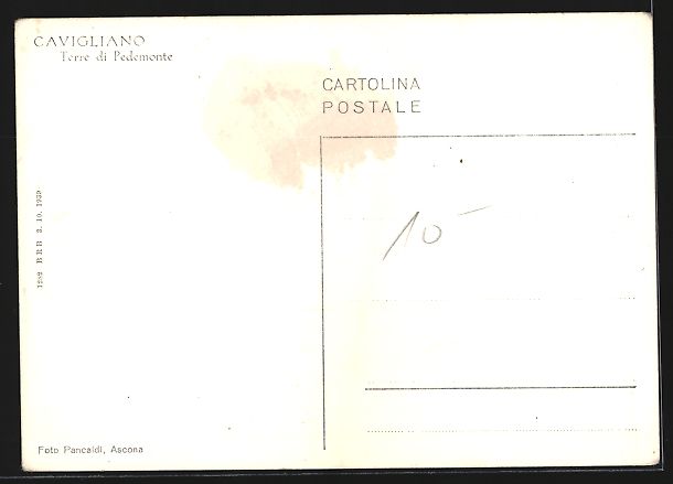Cartes postales: AK Cavigliano, Terre di Pedemonte – D'occasion à Berlin par bartko-reher 1