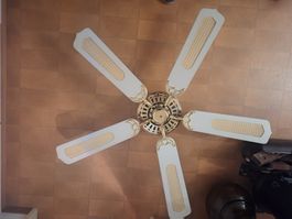 Vintage Deckenventilator,Top Zustand, Sommer Angebot!
